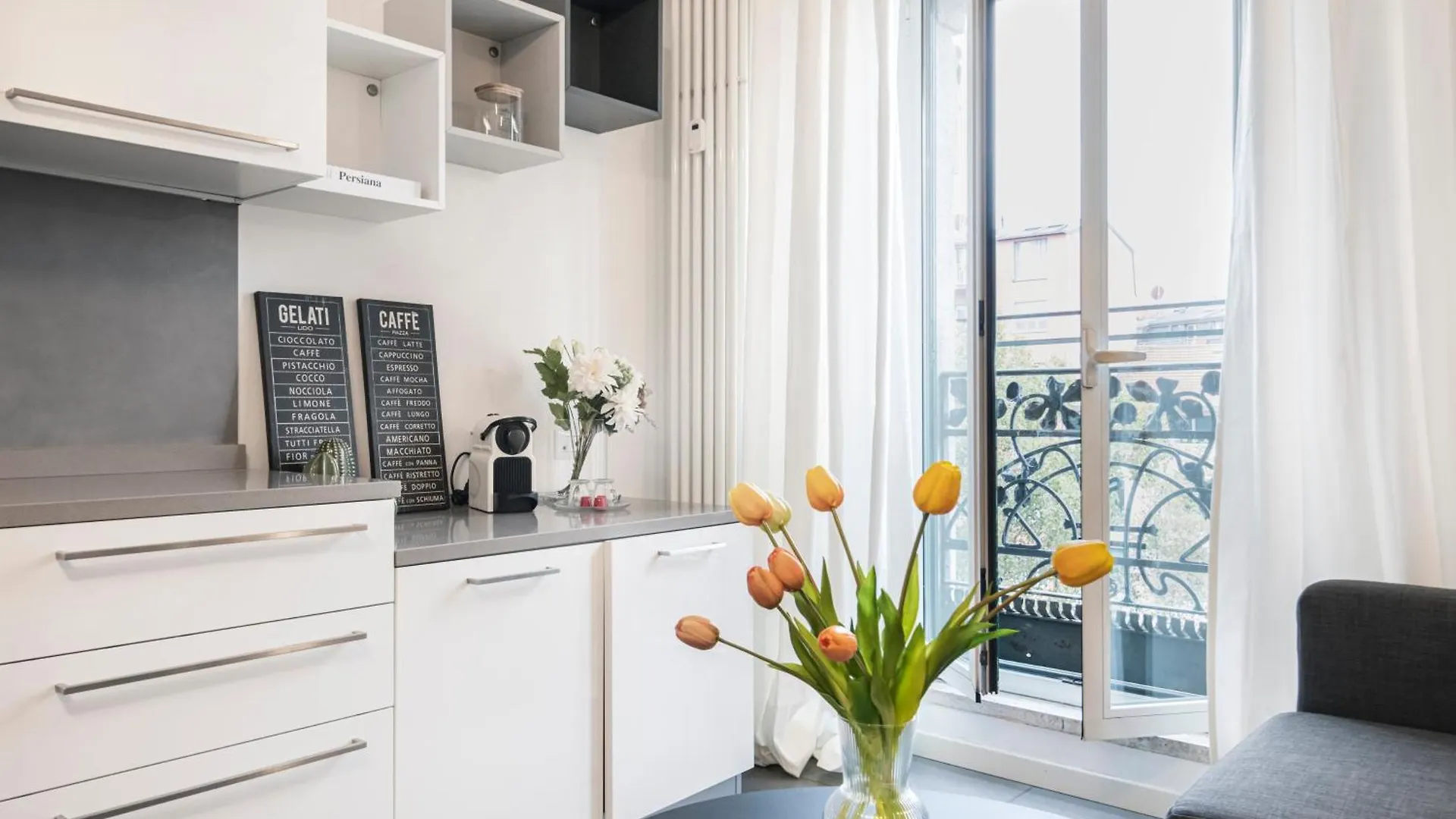 Beautiful Flat Fully Furnished In P.Ta Romana Milão Apartamento